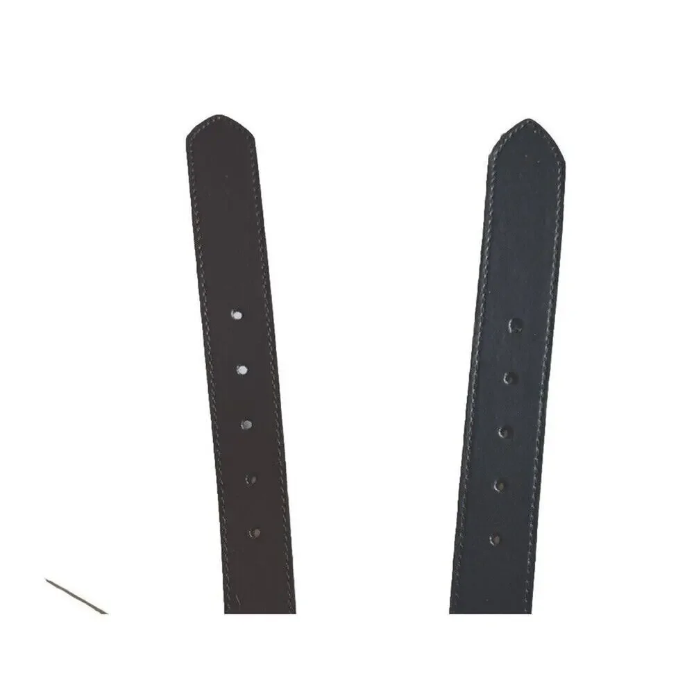 New with Tags Beverly Hills Polo Club Men's Pack of 2 Solid Brown Black‎ Belt 36